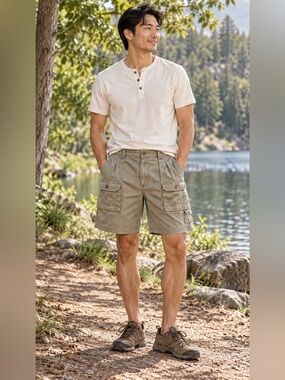 RedHead Men’s Size 40 Olive Khaki Utility Cargo Shorts